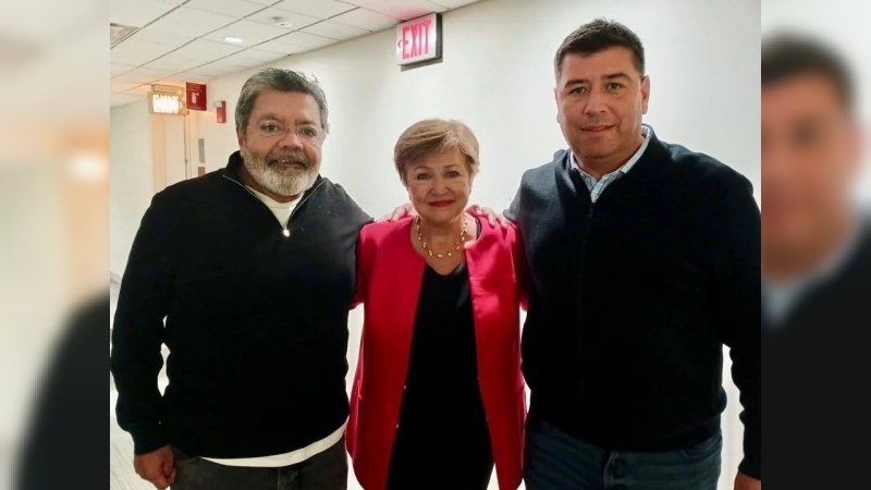 La CGT llevó planteos a Georgieva un día antes de la reunión con Milei