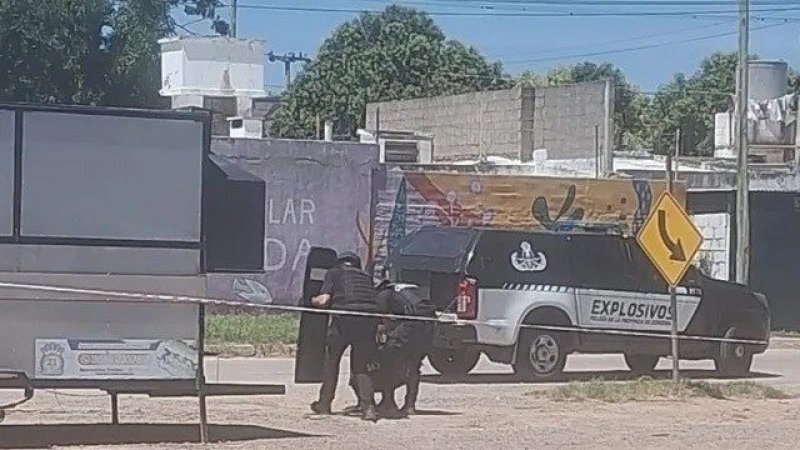 Más explosivos en la vía pública en Córdoba: ahora una ojiva en barrio Parque Alameda