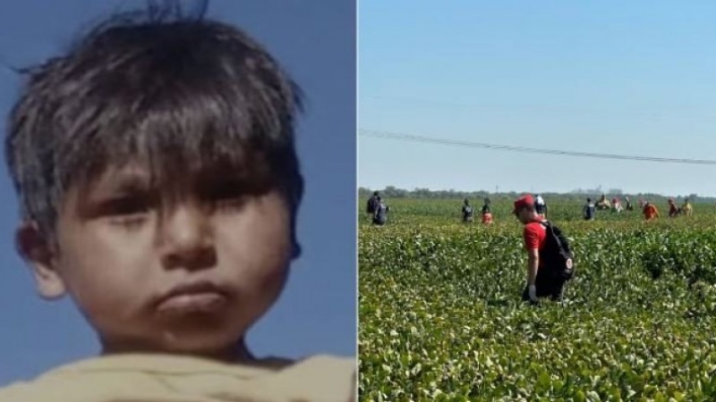 Desesperada búsqueda de Lian, un niño de 3 años desaparecido en Ballesteros Sud, Córdoba