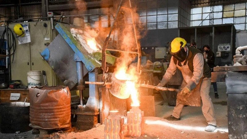 La industria pyme creció 12,2% interanual en enero, pero aún no alcanza el nivel previo a la recesión