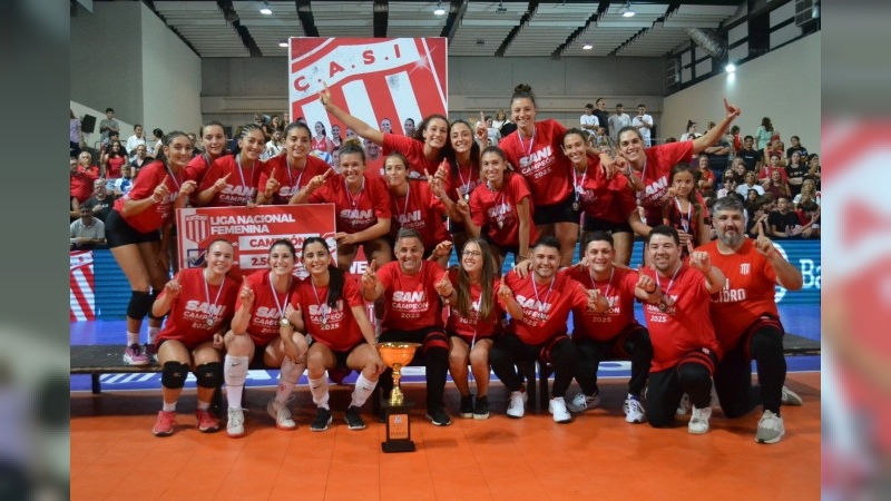 ¡San Isidro campeón de la Liga Nacional de Vóley!