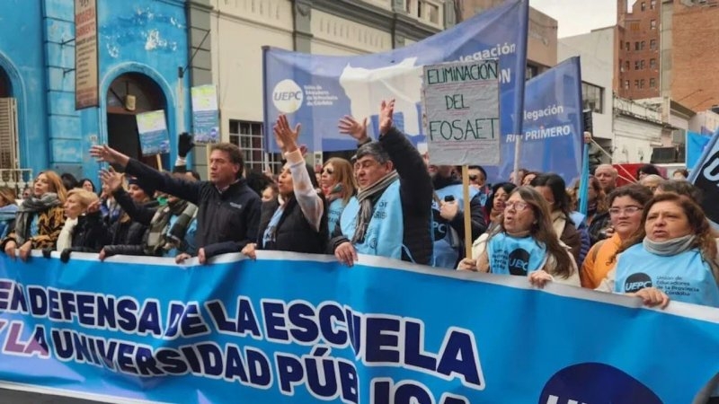 Paro docente en Córdoba este jueves: UEPC rechazó la propuesta del Gobierno