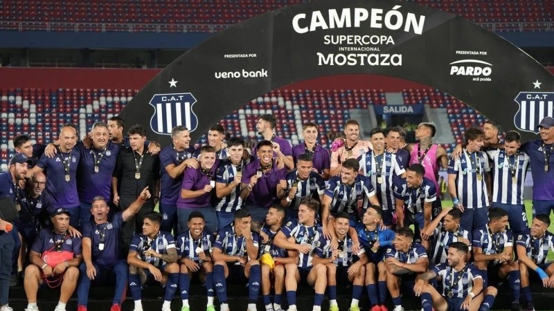 Talleres es el campeón de la Supercopa Internacional
