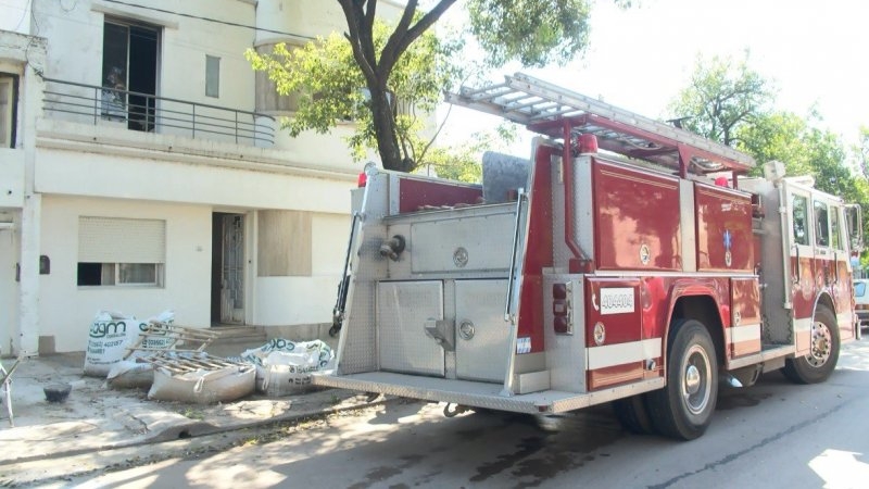 Principio de incendio en una vivienda de Morteros