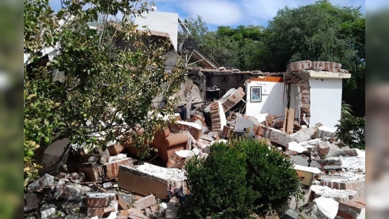 El techo de una casa le cayó encima y falleció: consternación en Córdoba