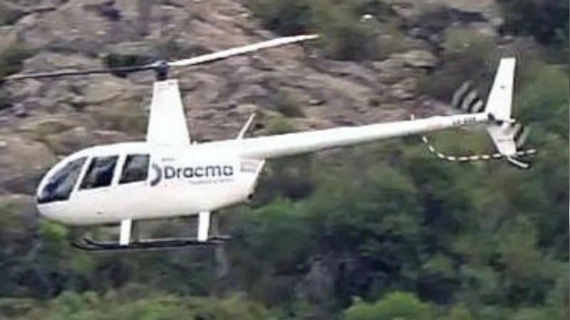 VIDEO: Preocupación por un helicóptero que sobrevoló la Quebrada del Condorito