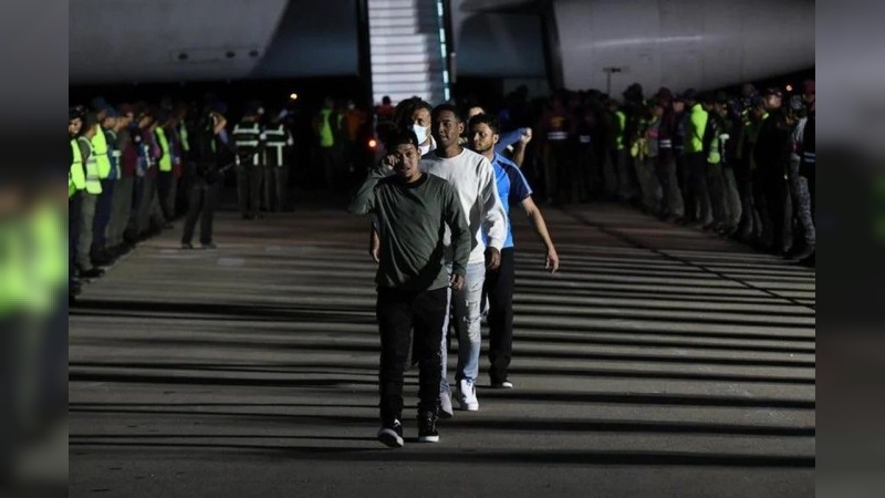 Llegaron a Venezuela 199 migrantes deportados de Estados Unidos