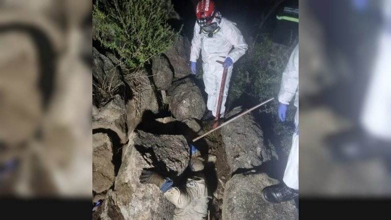Córdoba: intentaba recuperar un enjambre y murió por un desmoronamiento de piedras