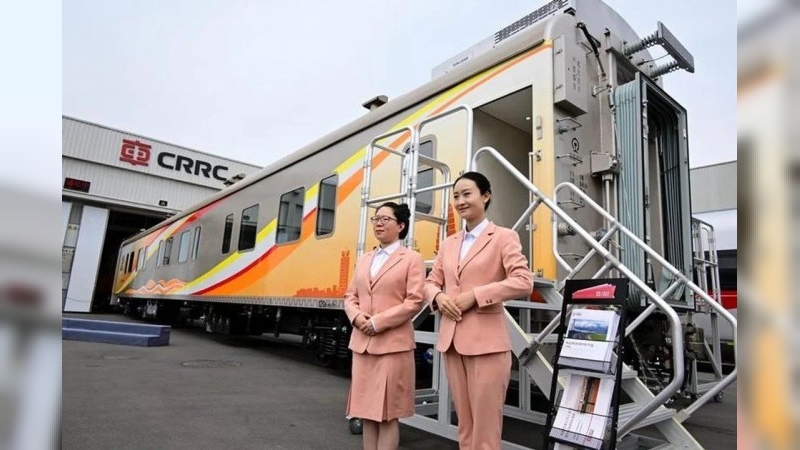 China prepara el lazamiento de un tren turístico con las comodidades de un hotel