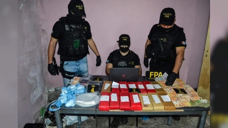 La FPA desbarató una "narcobanda familiar" y secuestró 19 kilos de drogas