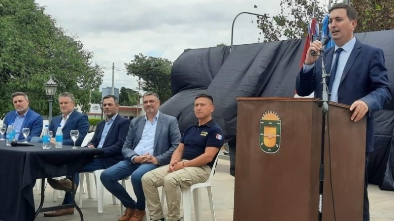 Brinkmann presentó su guardia local de prevención y convivencia