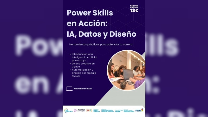 Se pone en marcha el curso de Power Skills en Acción: IA, Datos y Diseño