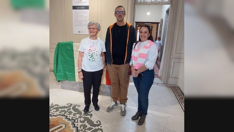 La vicepresidente de la Asociación de Piemonteses en el Mundo visitó Morteros