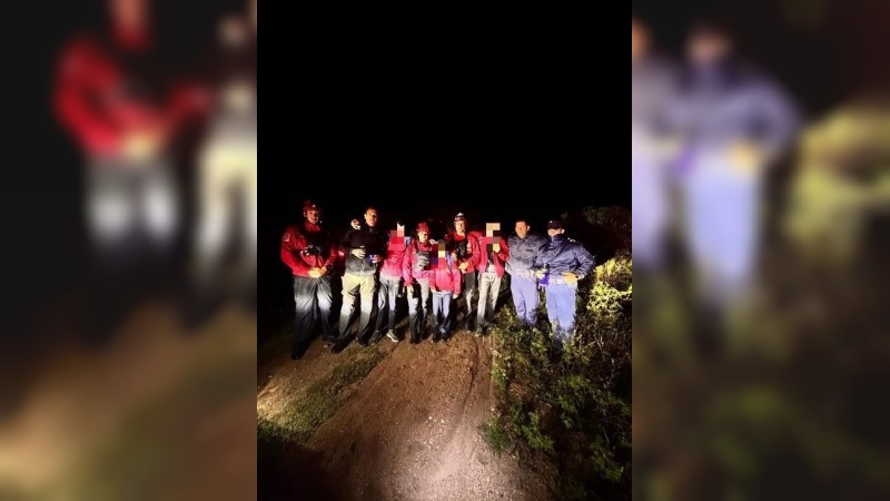 Altas Cumbres: padre e hijos fueron rescatados luego de una extensa búsqueda