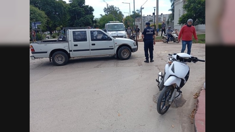 Menor herido al accidentarse en Morteros