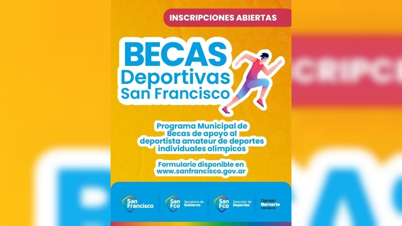 Ya está disponible el link para postularse al Programa Municipal de Becas de apoyo al deportista amateur de deportes individuales olímpicos 2025