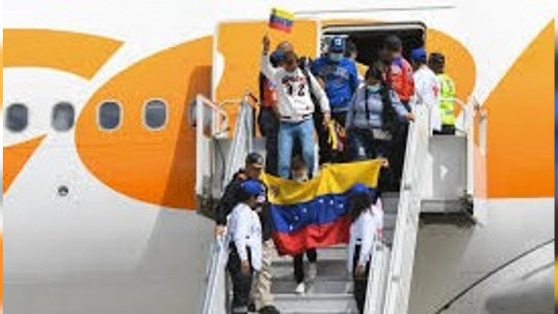 Llegaron a Caracas otros 316 migrantes venezolanos procedentes de México