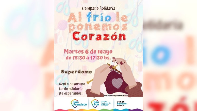 Vuelve la campaña solidaria: “Al frío…le ponemos corazón”