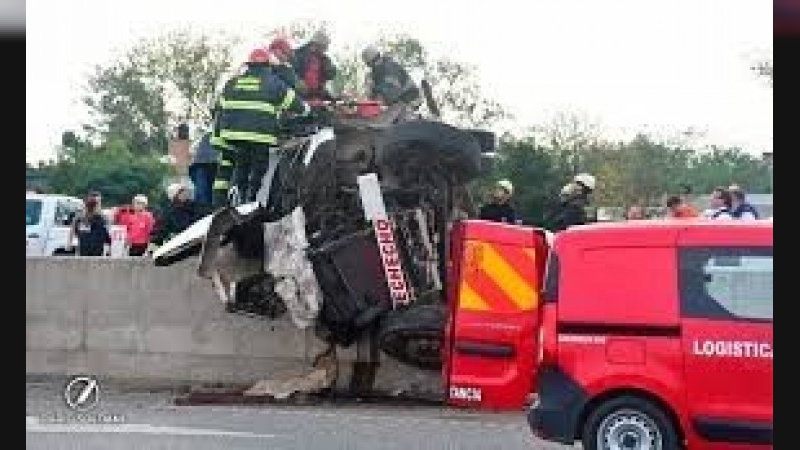Impactante choque de un camión en Circunvalación de Gran Rosario: un hombre quedó atrapado