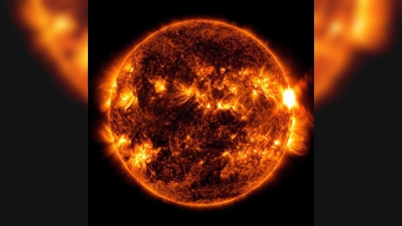 Una fuerte erupción solar causó apagones de radio en gran parte de la zona iluminada de la Tierra