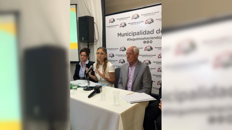 Suardi: se realizó lanzamiento de la 59° Fiesta Provincial del Sorgo y de las Industrias Lácteas