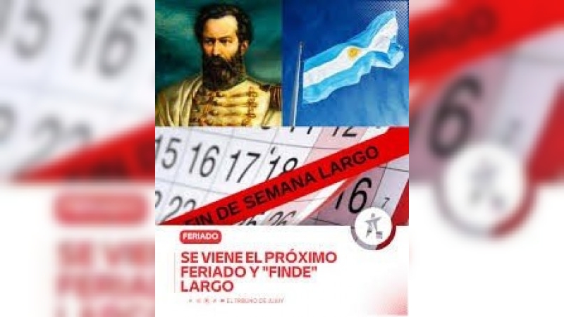 Junio llega con un fin de semana largo: ¿cuándo cae?