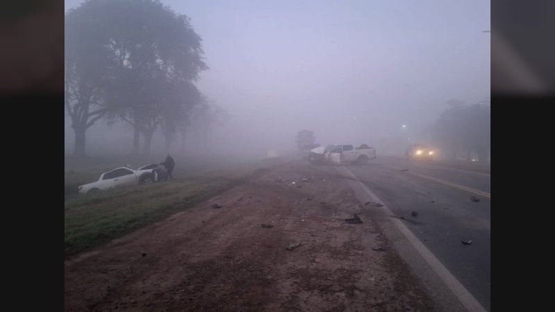 Un joven murió en un choque de camionetas en jurisdicción de Suardi