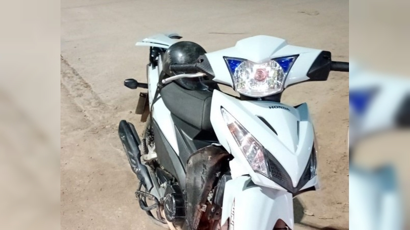 Un menor que conducía una moto murió en Morteros tras un accidente