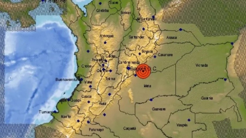 Fuerte sismo de magnitud 6.5 sacude Bogotá y otras ciudades de Colombia