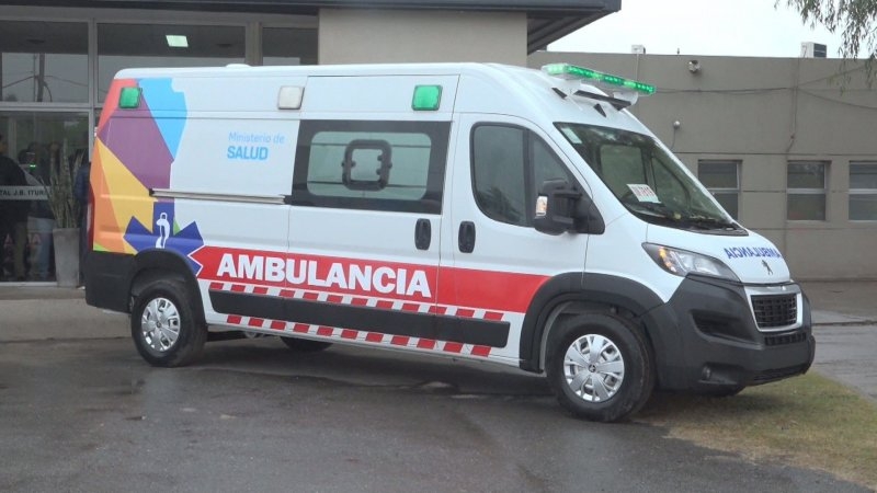 El hospital Iturraspe cuenta con tres nuevas ambulancias