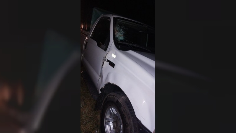 Accidente en Ruta 13: Camioneta Colisiona con un Caballo