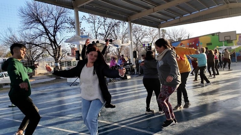 Se celebró el segundo aniversario de Arresto de Luna en el barrio Bouchard