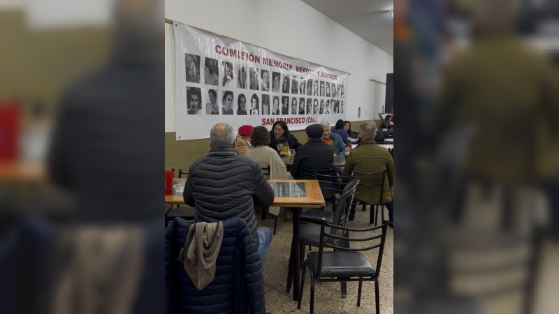 Se realizó el evento solidario "Peña por la Memoria" en San Francisco