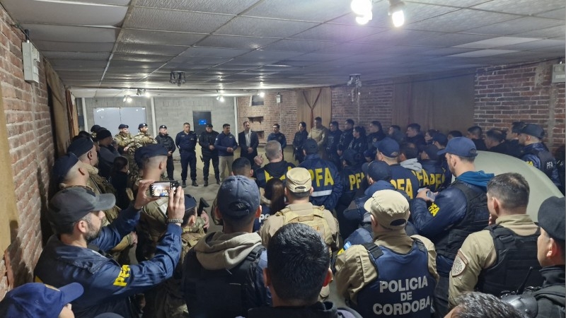 Allanamientos con resultados positivos en San Francisco por causa de homicidio en Frontera