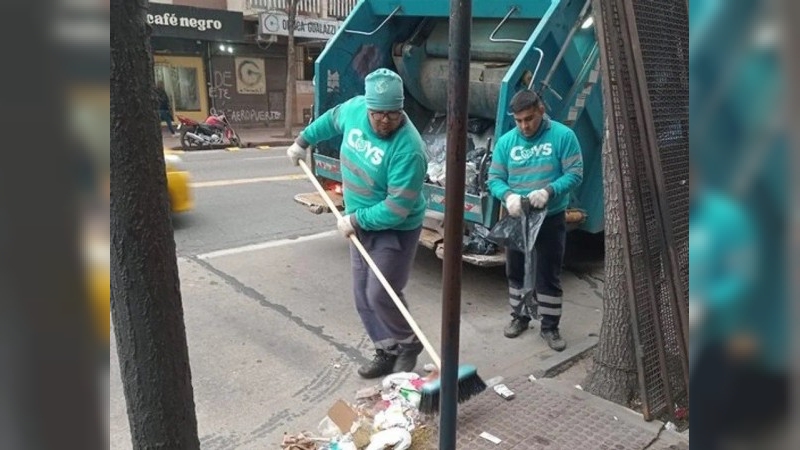 La Municipalidad de Córdoba reforzó la recolección de basura