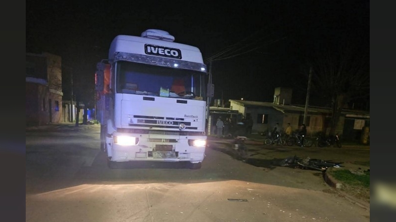 Arroyito: un motociclista falleció tras un accidente de tránsito