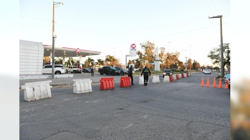 Desvío vehicular por la obra del paso peatonal y bicisenda en altura