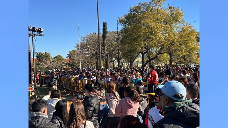 San Francisco festejó el Día de las Infancias en la Plaza Vélez Sarsfield