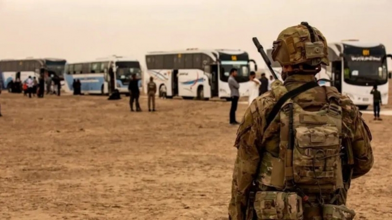 Las tropas estadounidenses comenzaron su prometida retirada de Irak