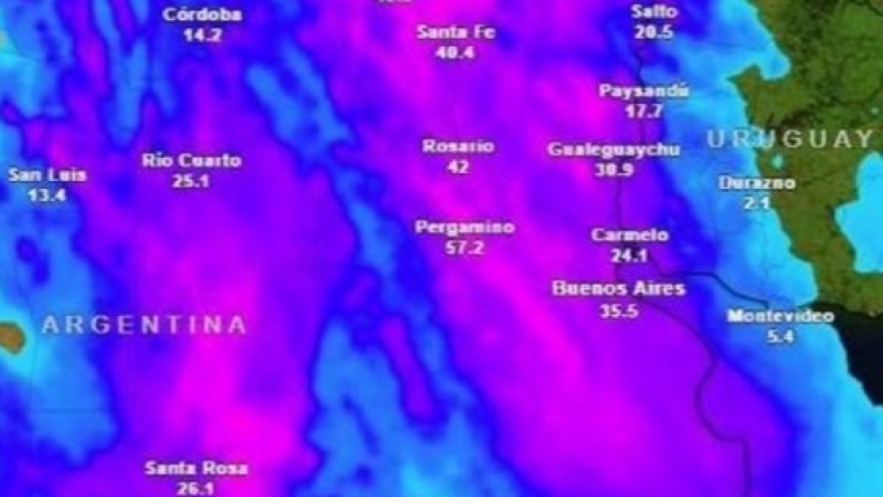 La Tormenta de Santa Rosa llegará “puntual” este 2025: lluvias y vientos para el 30 de agosto en Córdoba