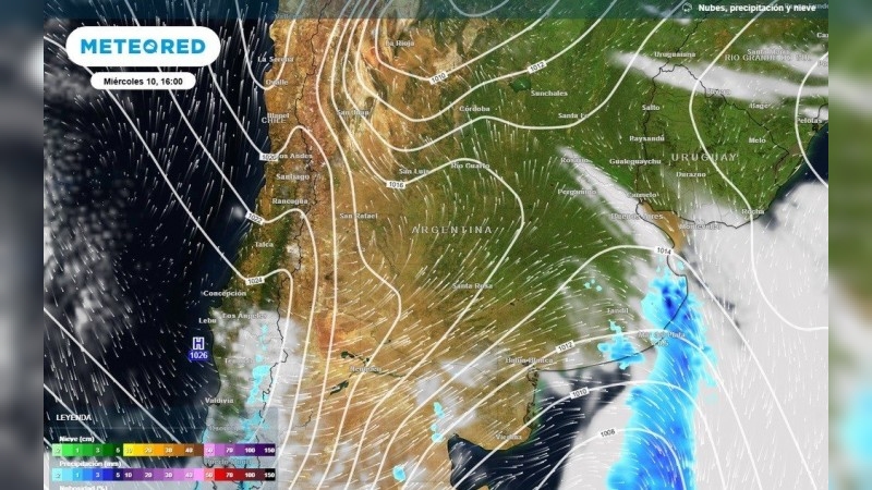 Semana con pocas precipitaciones y fuerte ascenso de temperatura en Argentina: más de 35 °C en algunas provincias