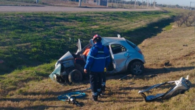 Choque fatal: conmoción por la muerte de una joven mamá