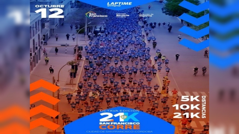 Ya están abiertas las inscripciones para la 8ª edición de la media maratón “San Francisco Corre 21K”
