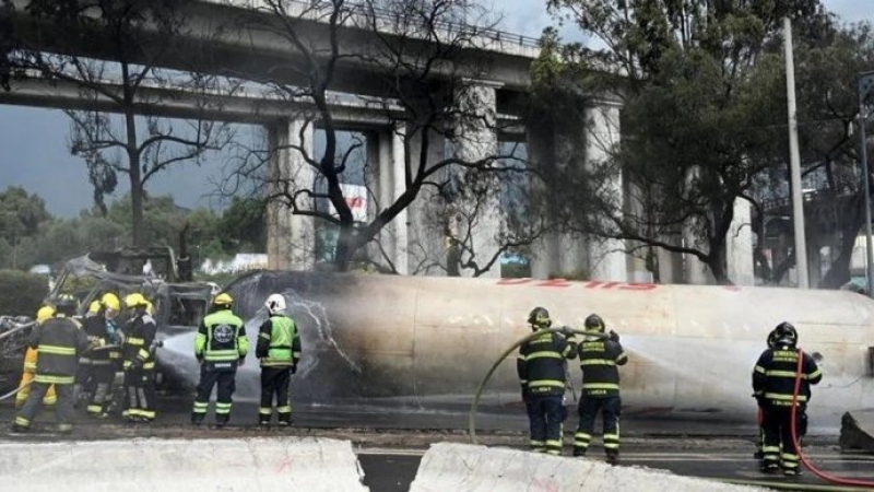 Ya son veinte las víctimas por la explosión del camión de gas en Ciudad de México