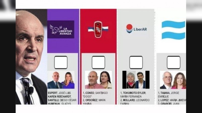 La Cámara Nacional Electoral aceptó la reimpresión de la cartelería con la imagen de Diego Santilli