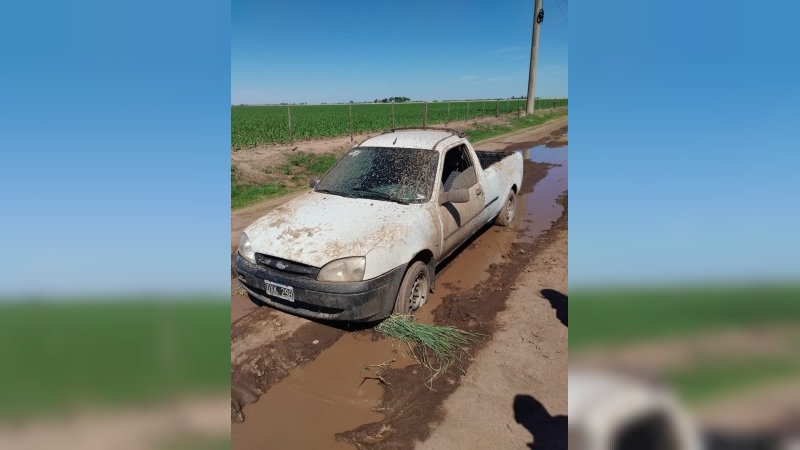 Guardia Local y Policía Rural recuperaron una camioneta robada en Devoto