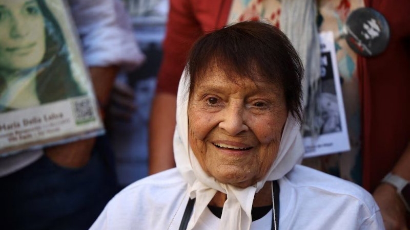 Muri&oacute; Taty Almeida, hist&oacute;rica referente de Madres de Plaza de Mayo