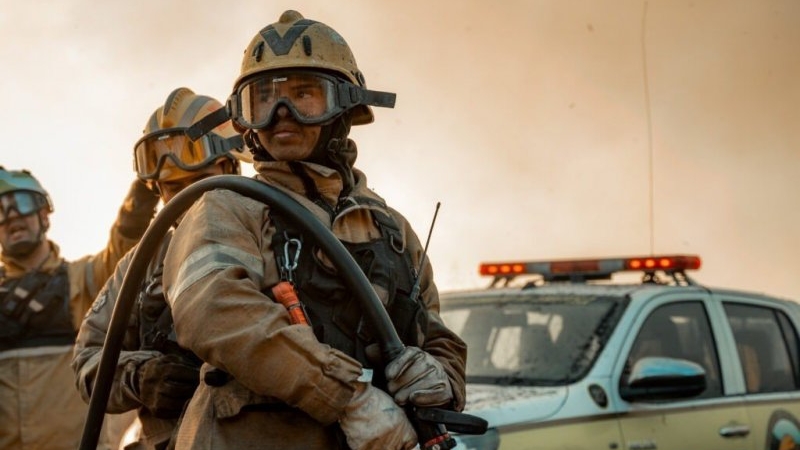 Incendios: fuertes vientos y riesgo extremo en la provincia