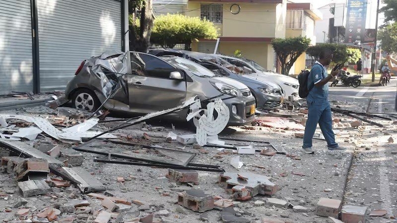 Colombia fue sacudida por un terremoto de magnitud 7,5: hay víctimas y daños