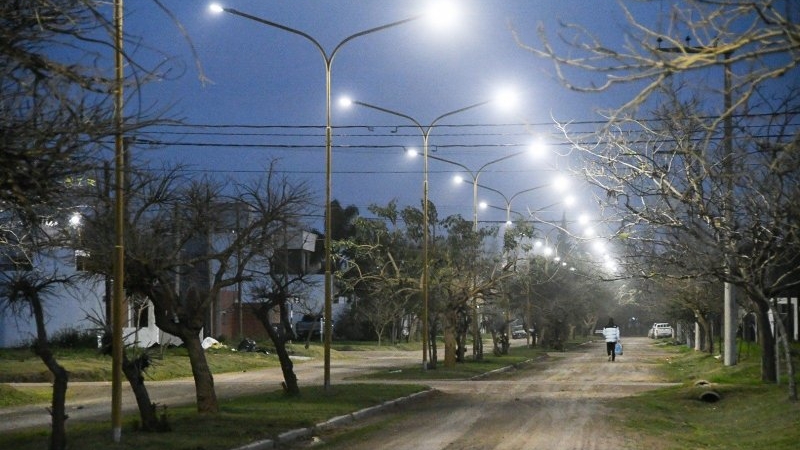 Finaliz&oacute; el recambio de luminarias LED en el sector Este de San Francisco